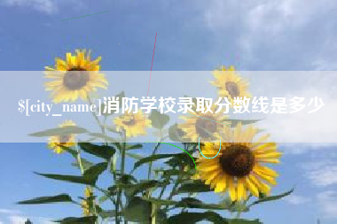河南消防学校录取分数线是多少