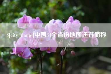 河南中国34个省份地图还有简称
