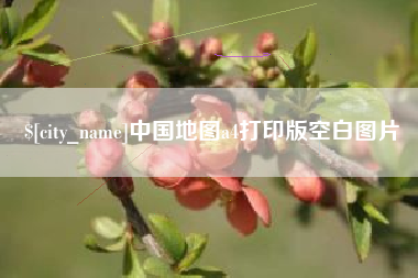 河南中国地图a4打印版空白图片