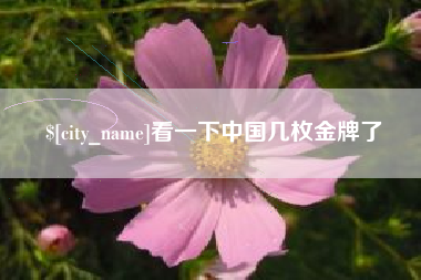 河南看一下中国几枚金牌了