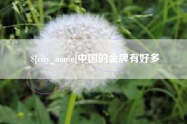 河南中国的金牌有好多