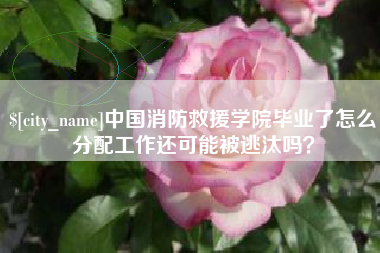河南中国消防救援学院毕业了怎么分配工作还可能被逃汰吗？