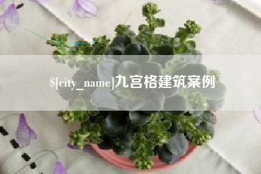 河南九宫格建筑案例
