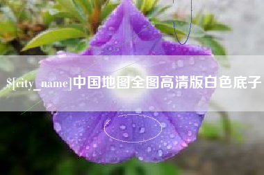 河南中国地图全图高清版白色底子