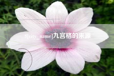 河南九宫格的来源