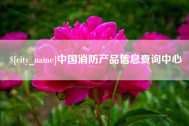 河南中国消防产品信息查询中心