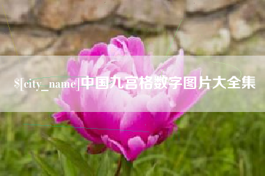 河南中国九宫格数字图片大全集