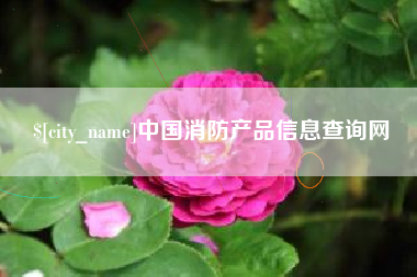 河南中国消防产品信息查询网