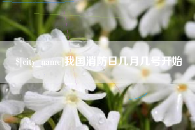 河南我国消防日几月几号开始