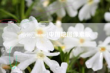 河南中国地图像素版