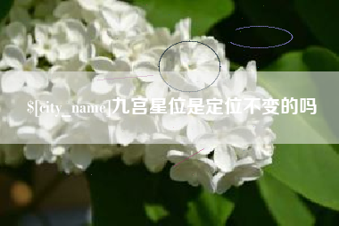 河南九宫星位是定位不变的吗