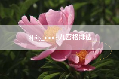 河南九宫格排法
