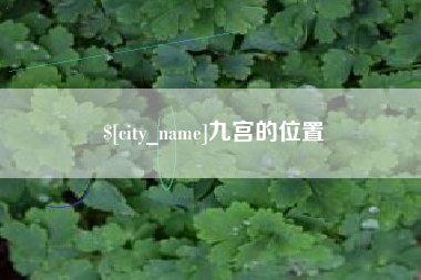 河南九宫的位置