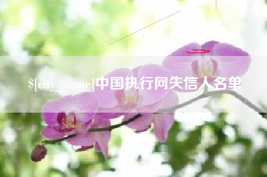 河南中国执行网失信人名单