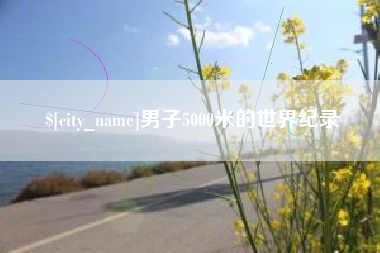 河南男子5000米的世界纪录