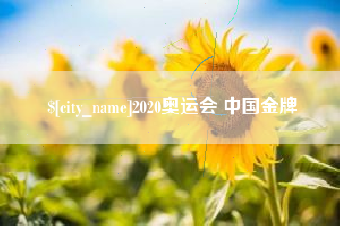 河南2020奥运会 中国金牌