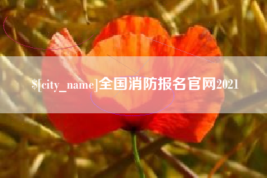 河南全国消防报名官网2021
