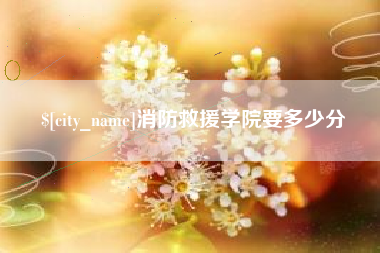 河南消防救援学院要多少分